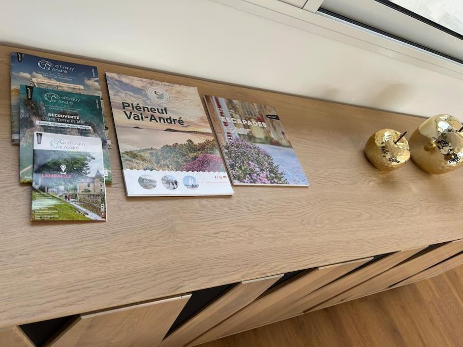 Grande Maison Neuve A 100 M De La Plage Пленеф-Вал-Андре Екстериор снимка